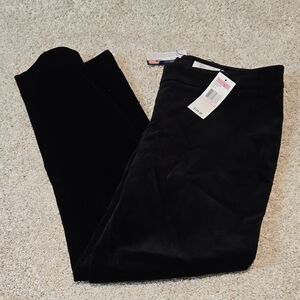 Vineyard Vines Jet Black Velvet Pants